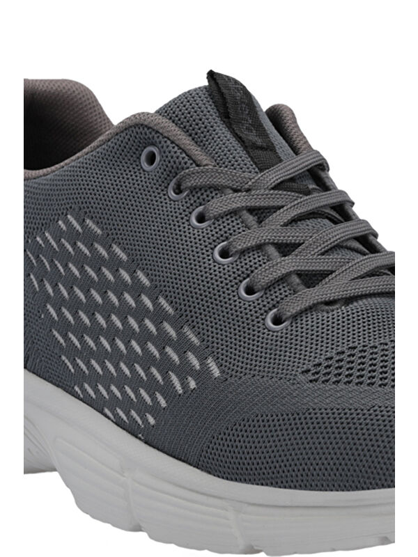 LEVER I Büyük Beden Erkek Koyu Gri Koşu & Yürüyüş Spor Ayakkabısı - Görsel 5