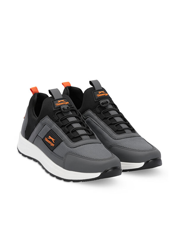 TADDEO I Erkek Koyu Gri Sneaker - Görsel 3