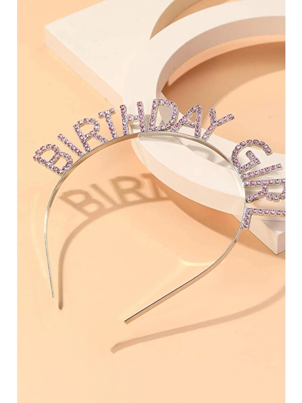 New Obsessions Birthday Girl Taşlı Birthday Doğum Günü Parti Taç