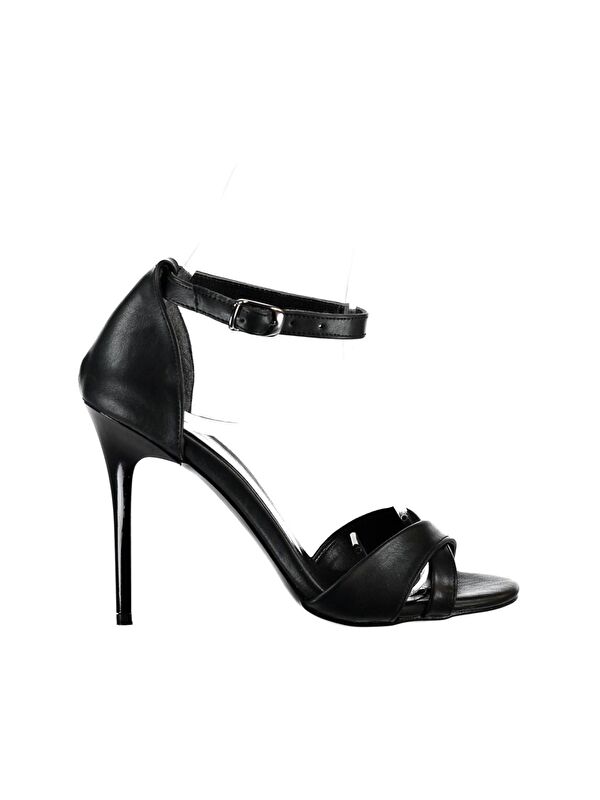 Siyah Kadın Topuklu Ayakkabı B922113709 - Görsel 6