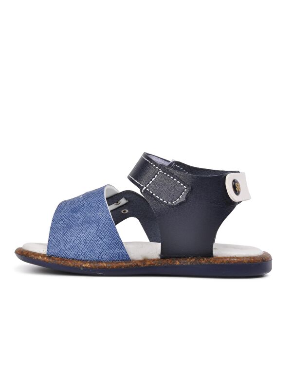 Ortopedik Cırtlı Erkek Çocuk Sandalet 210107 - Görsel 3