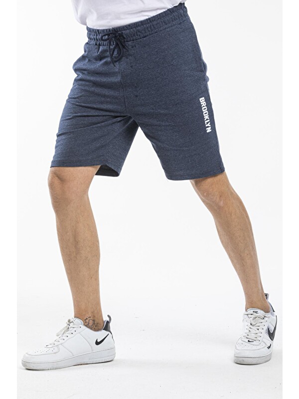 Süperlife Regular Fit Brooklyn Baskılı Erkek Şort SPR 208