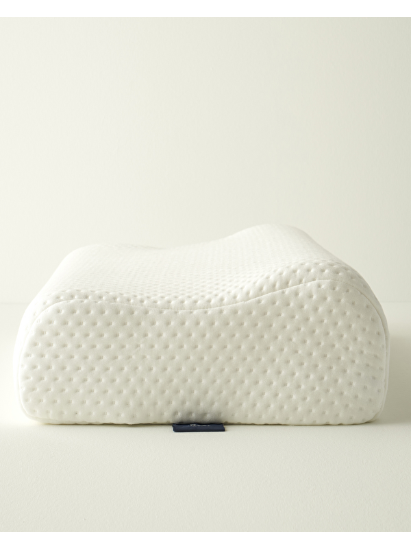Bella Maison Boyun Destekli Ortopedik Visco Yastık Beyaz (55X35X12X10 cm)