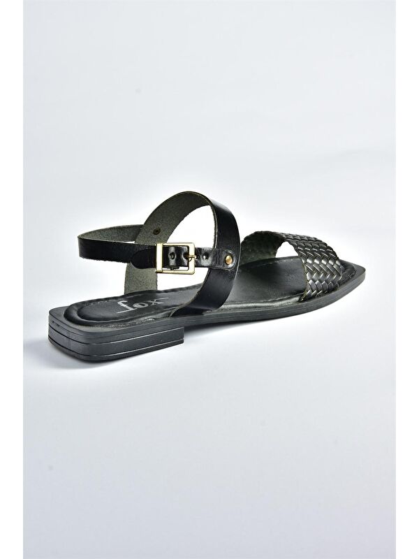 Siyah Günlük Kadın Sandalet M291043603 - Görsel 5