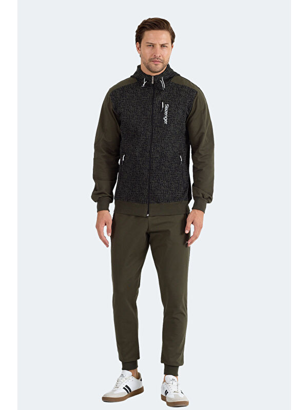 SLAZENGER FALOR Erkek Haki Eşofman Takımı