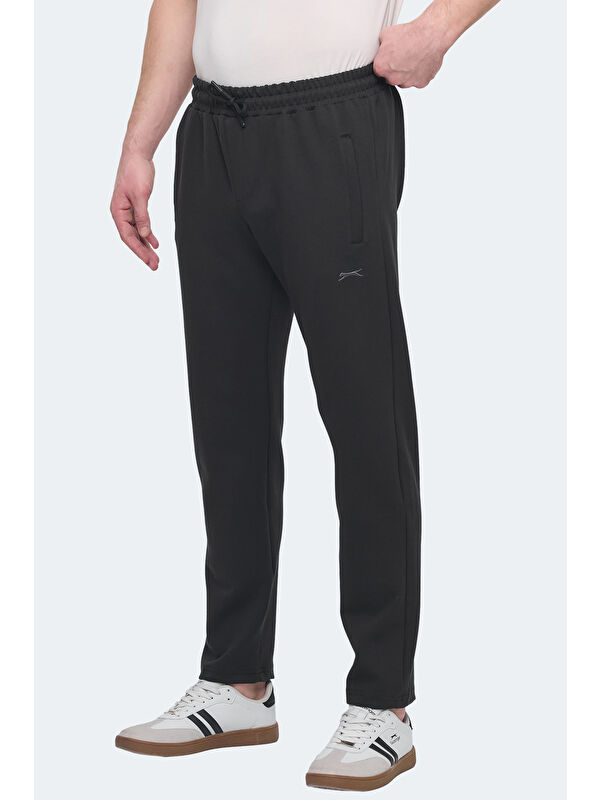 SLAZENGER KOFFU IN Erkek Cepli Siyah Eşofman Altı
