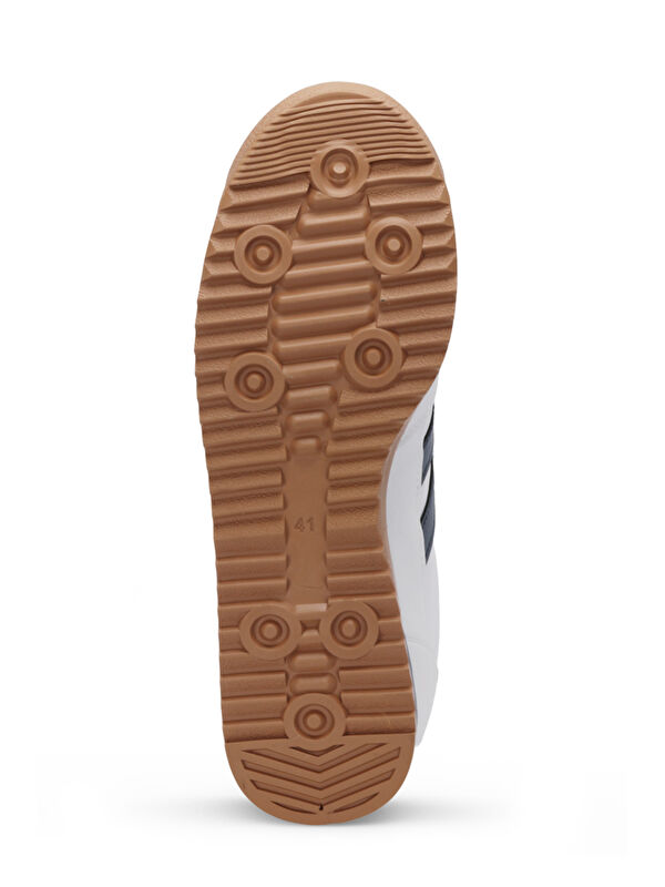 OLEKS Erkek Beyaz / Lacivert Günlük Spor Ayakkabısı - Görsel 8