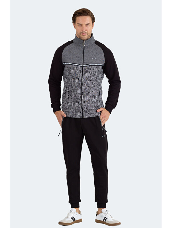 SLAZENGER FERVOR Erkek Siyah Eşofman Takımı