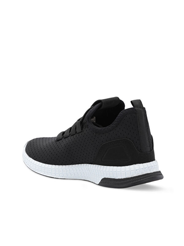 ABENA NOK Unisex Çocuk Siyah / Kırmızı Günlük Spor Ayakkabısı - Görsel 4