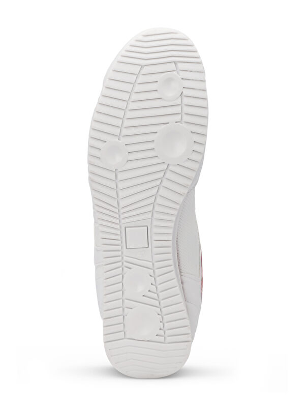 MADISON I Erkek Sneaker Ayakkabı Beyaz / Kırmızı - Görsel 8