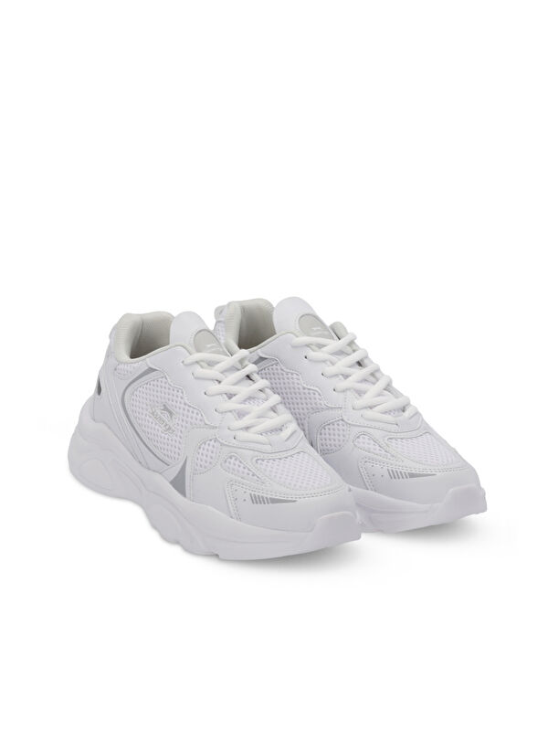 INFERNO I Kadın Beyaz / Gri Koşu & Yürüyüş Spor Ayakkabısı - Görsel 3