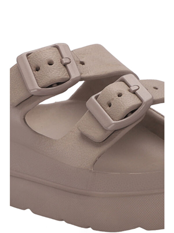 JAYNE Kadın Vizon Terlik - Görsel 5