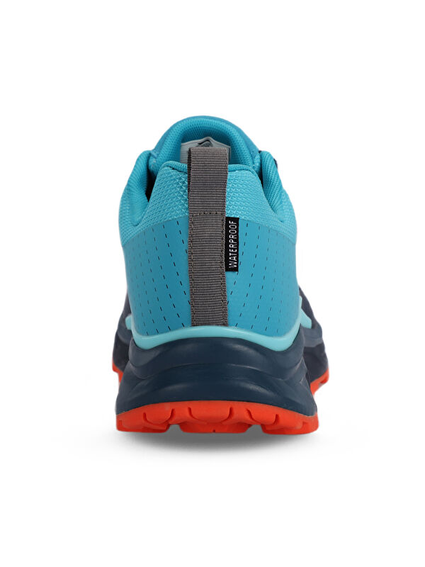 WHISPER Su Geçirmez Erkek Outdoor Ayakkabı Koyu Gri / Mavi - Görsel 7