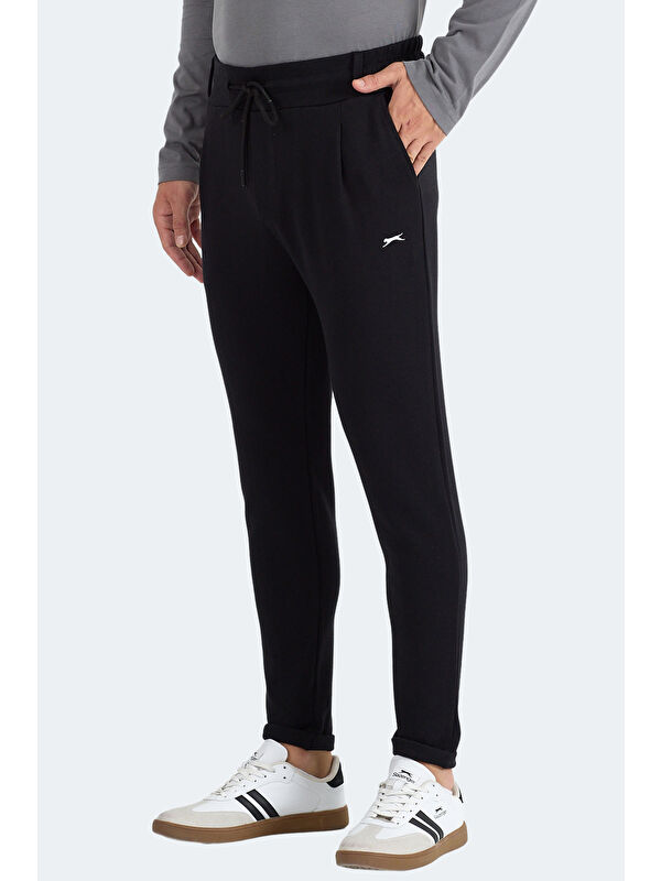 SLAZENGER FLORA Erkek Siyah Eşofman Altı