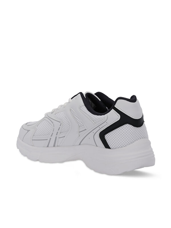 IMPROV I Erkek Beyaz / Lacivert Koşu & Yürüyüş Spor Ayakkabısı - Görsel 4