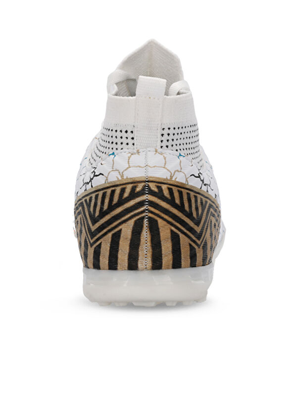 CORNER Erkek Halı Saha Beyaz / Mavi Futbol Ayakkabısı - Görsel 7