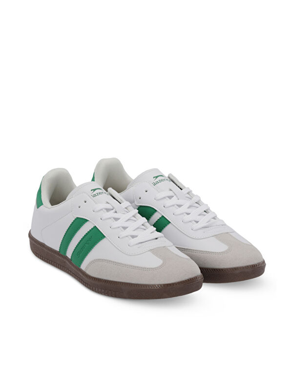 ITALY I Erkek Beyaz / Yeşil Günlük Spor Ayakkabısı - Görsel 3