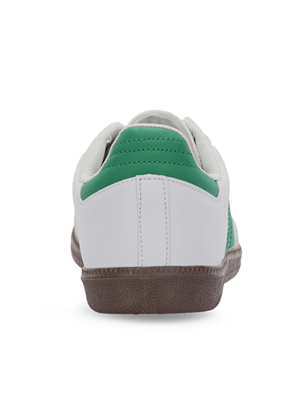 ITALY I Erkek Beyaz / Yeşil Günlük Spor Ayakkabısı - Görsel 7