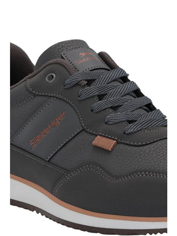 OFFENSE Erkek Koyu Gri / Beyaz Günlük Spor Ayakkabısı - Görsel 5