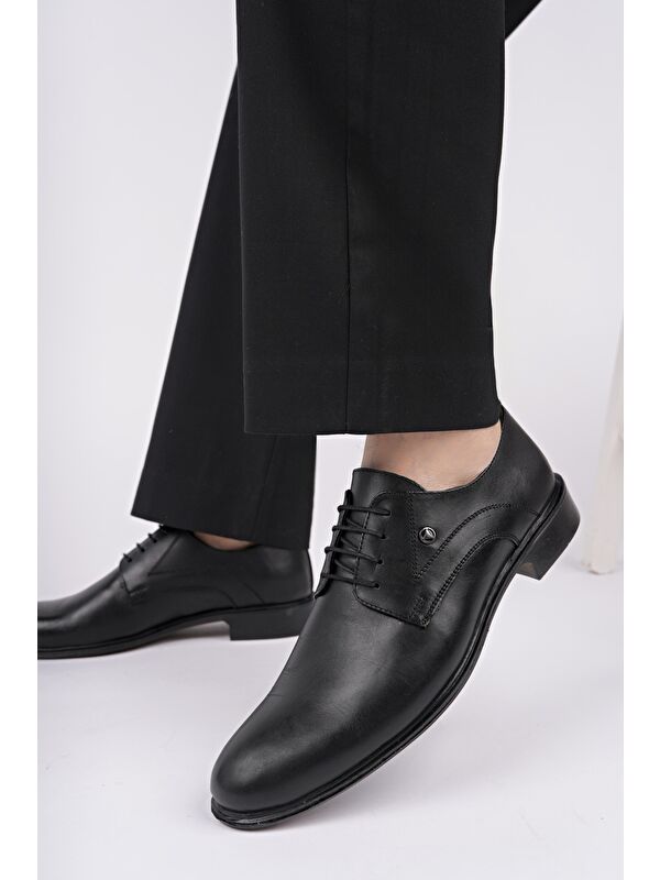 H043 Hakiki Deri Klasik Erkek Ayakkabı - Görsel 7
