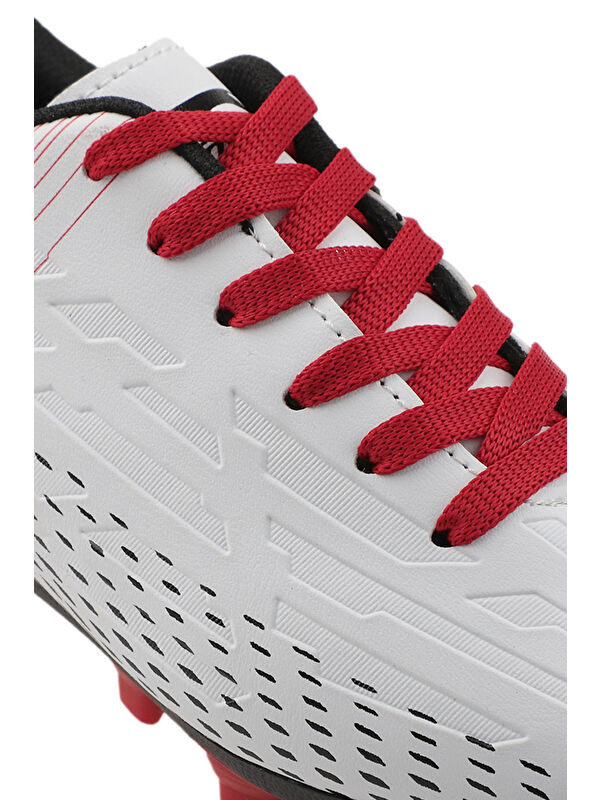 SCORE I KRP Erkek Çocuk Futbol Ayakkabı Beyaz / Kırmızı - Görsel 5