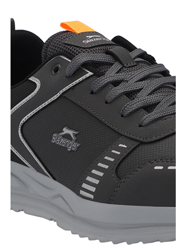 GOLDEN I Büyük Beden Erkek Koyu Gri Günlük Spor Ayakkabısı - Görsel 5