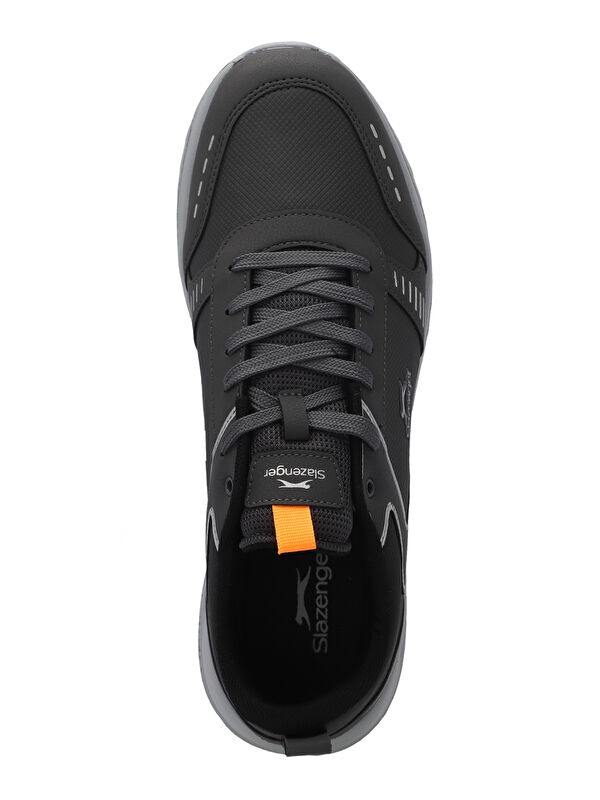 GOLDEN I Büyük Beden Erkek Koyu Gri Günlük Spor Ayakkabısı - Görsel 6