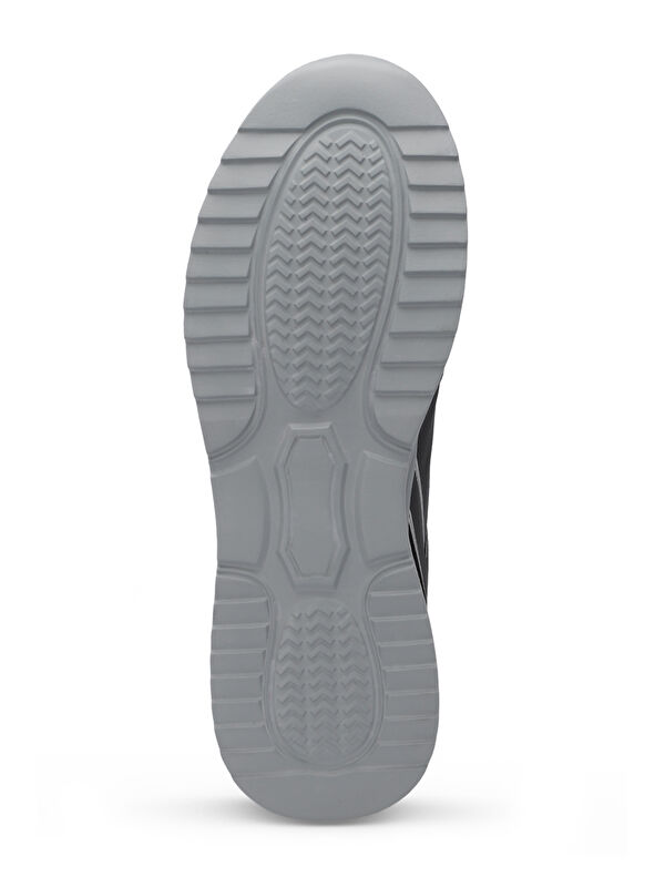 GOLDEN I Büyük Beden Erkek Koyu Gri Günlük Spor Ayakkabısı - Görsel 8