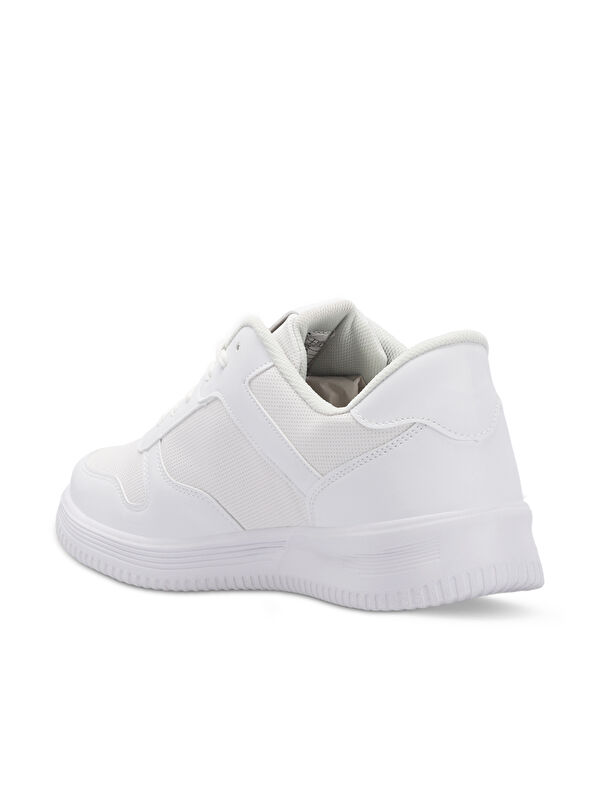 ELIORA I Büyük Beden Erkek Sneaker Ayakkabı Beyaz - Görsel 4