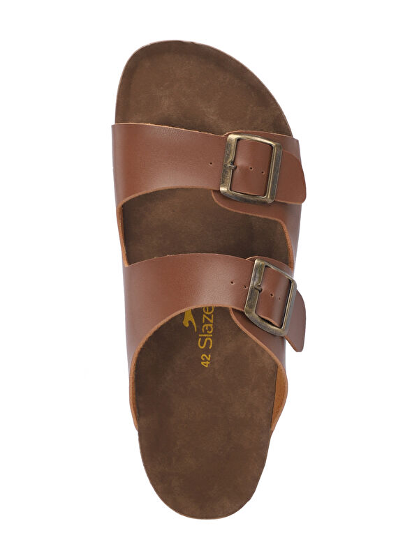 LENS Erkek Taba Terlik - Görsel 6