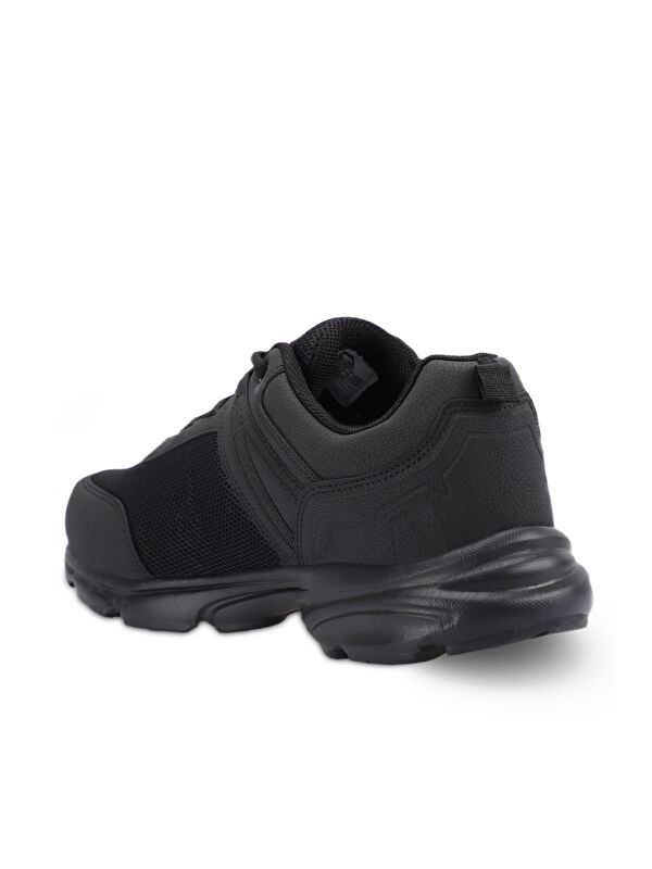 PLANE Büyük Beden Sneaker Erkek Ayakkabı Siyah - Görsel 4