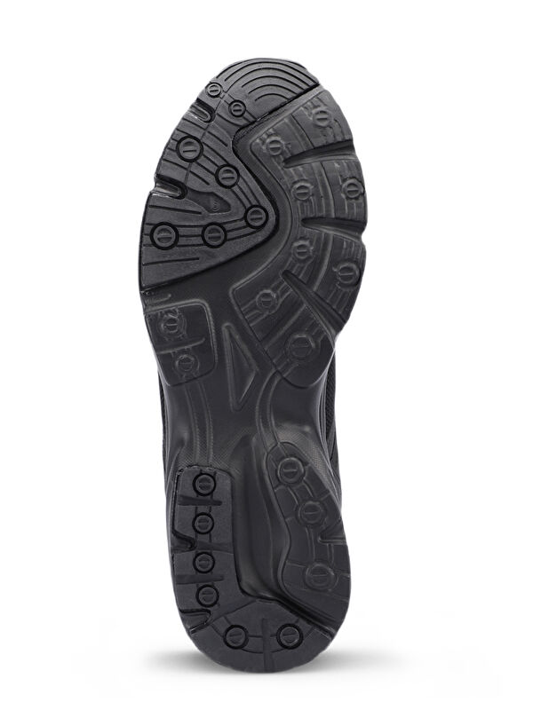 PLANE Büyük Beden Sneaker Erkek Ayakkabı Siyah - Görsel 8