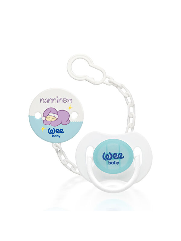 WEE BABY Nanninom Gece Emziği ve Emzik Askısı Seti