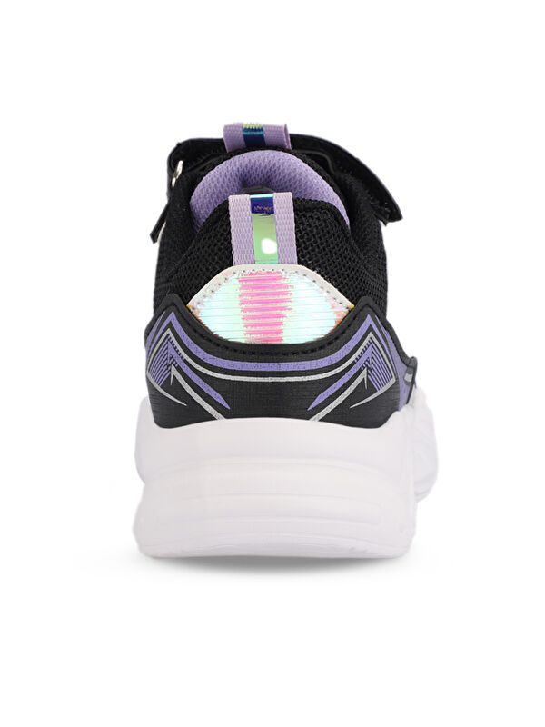 NELSON Kız Çocuk Sneaker Ayakkabı Siyah / Mor - Görsel 7