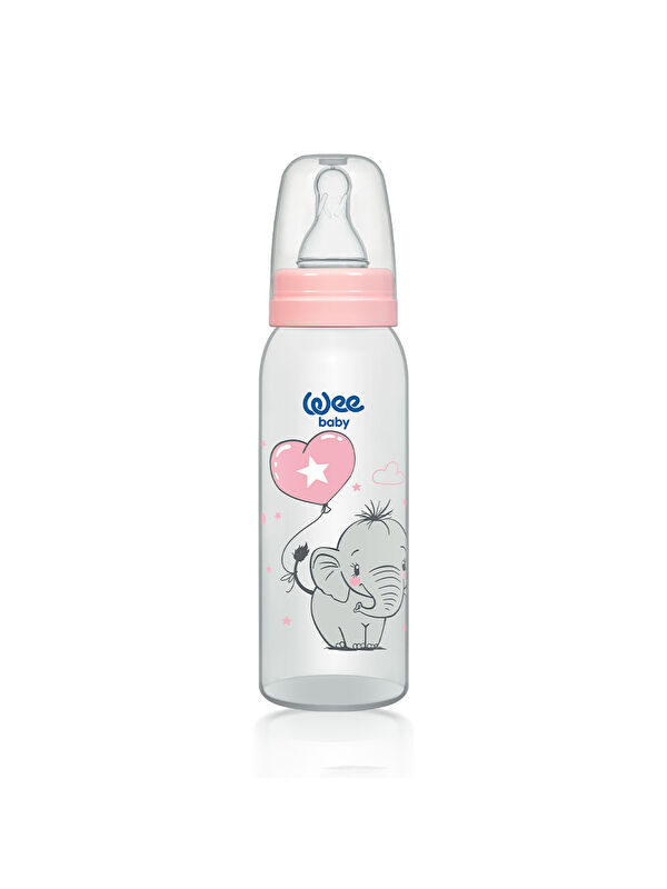 WEE BABY Klasik PP Biberon 250 ml - PEMBE