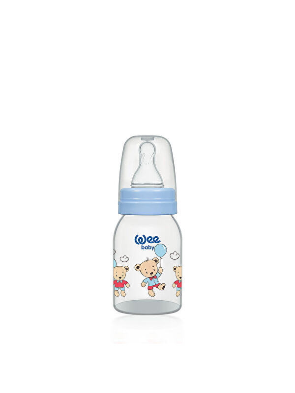 WEE BABY Klasik PP Biberon 125 ml - MAVİ