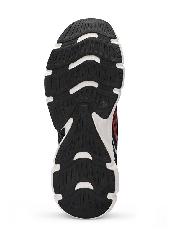 ZIPLINE Erkek Sneaker Ayakkabı Siyah / Kırmızı - Görsel 8