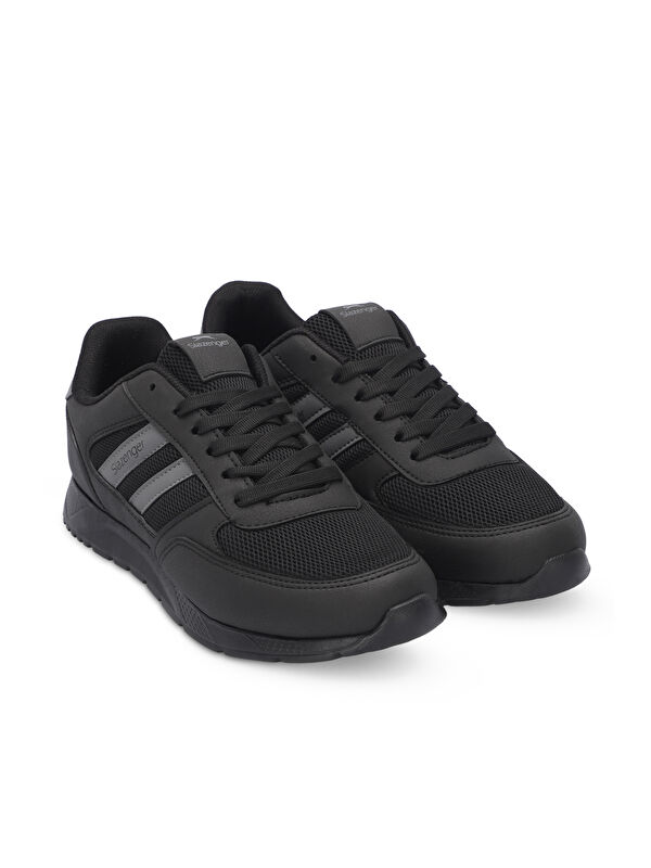 EASTERN I Erkek Sneaker Ayakkabı Siyah / Koyu Gri - Görsel 3