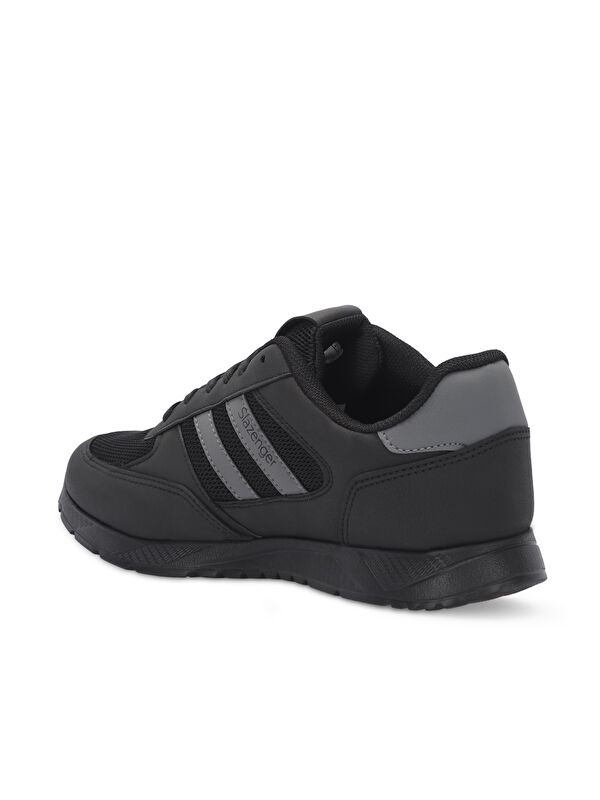 EASTERN I Erkek Sneaker Ayakkabı Siyah / Koyu Gri - Görsel 4