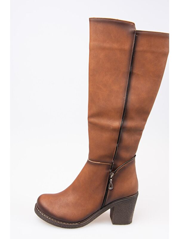 G674252009 Taba Kadın Çizme - Görsel 3