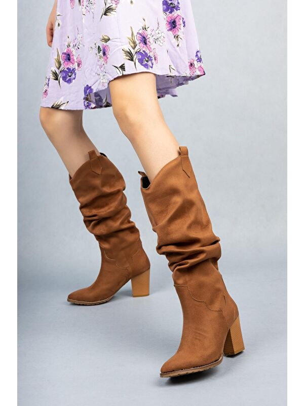 ILKN05 Kovboy Kadın Çizme - Görsel 3