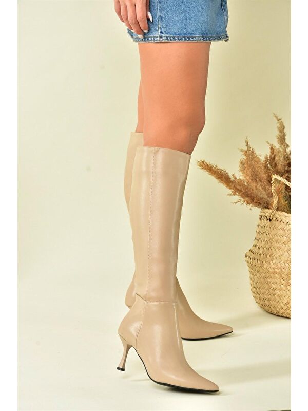 N2821101 Ten Kadın Çizme - Görsel 3