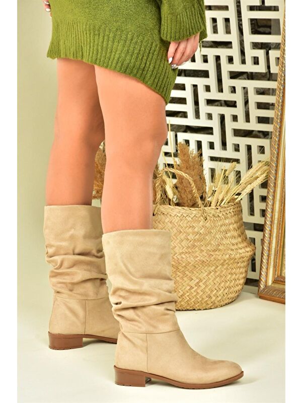 N7266021 Ten Kadın Çizme - Görsel 3