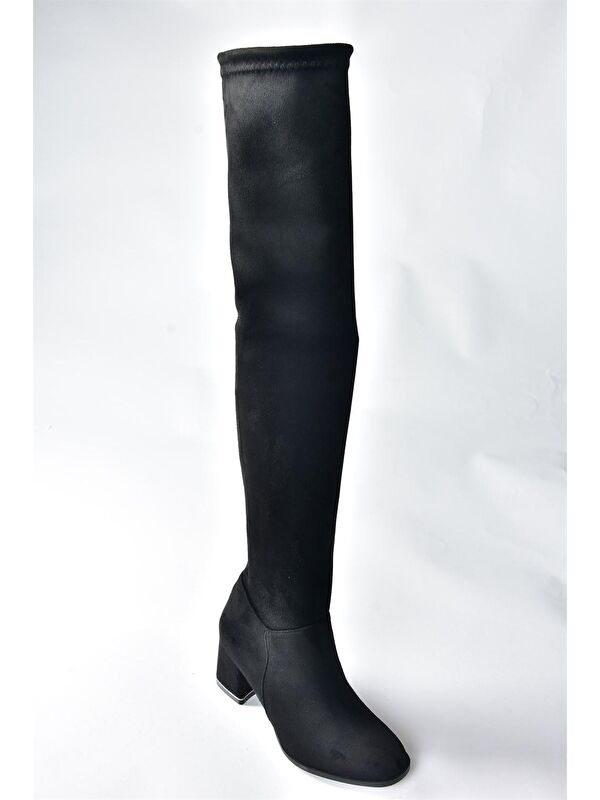 N2829200 Siyah Kadın Çizme - Görsel 4