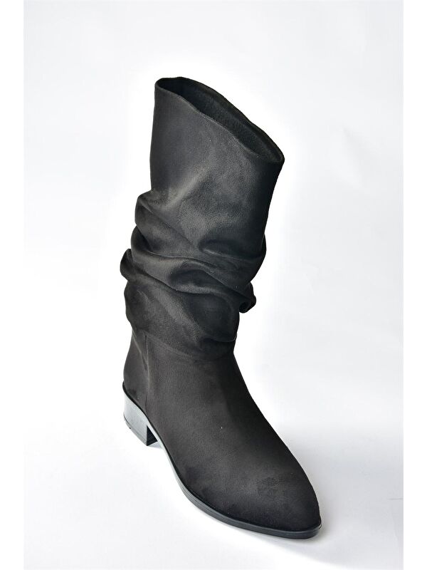 N7266021 Siyah Kadın Çizme - Görsel 5