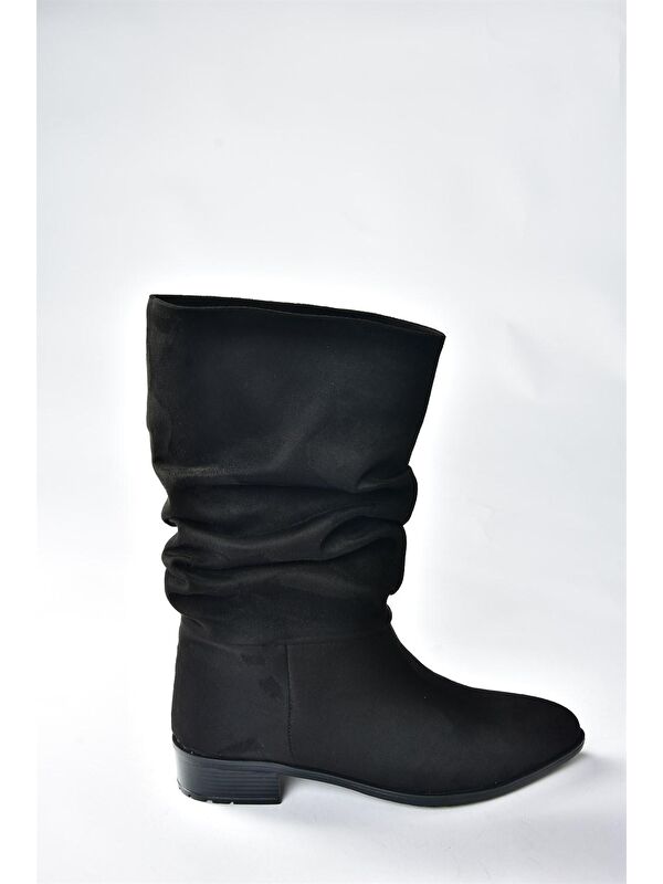 N7266021 Siyah Kadın Çizme - Görsel 6