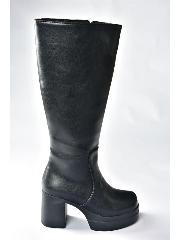 N9966500 Siyah Kadın Çizme - Görsel 4