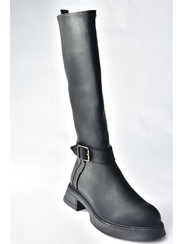 N6742650 Siyah Kadın Çizme - Görsel 6