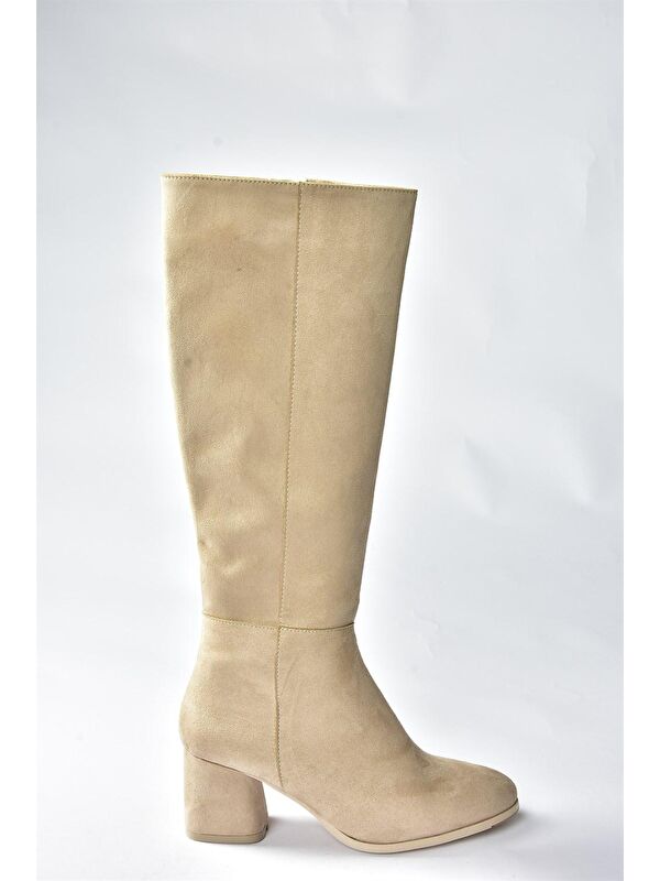 J848300102 Ten Kadın Çizme - Görsel 6