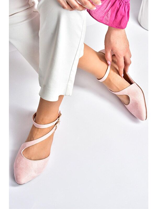 Fox Shoes Pembe Fox Shoes Babet Kadın D726016902